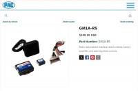 3-1 PAC GM1A-RS      GMC Made in USA !