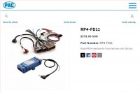 9 PAC RP4-FD11      Ford/Lincoln/Mazda/Mercury Made in USA  !